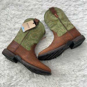 New Brothers & Sons High Hopes Lite Performance Western Boots Square Toe 10.5